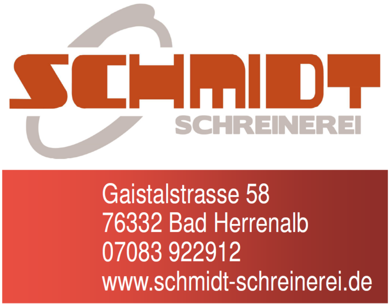 Sponsoren Logo Schmidt Schreinerei