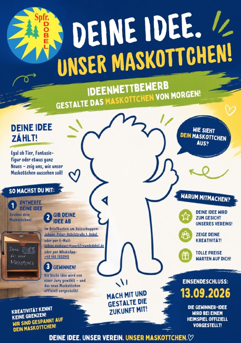 Suche nach einem Maskottchen für unsere Jugend